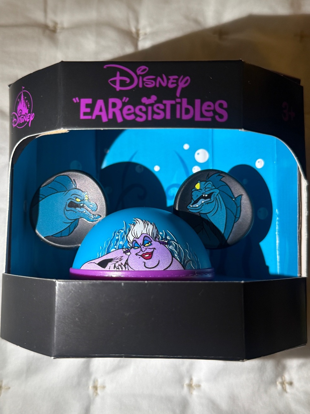 Disney Ursula Blue and Purple “Ear”esistables